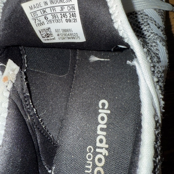 Adidas Gray Knit Sneakers - Picture 7 of 12